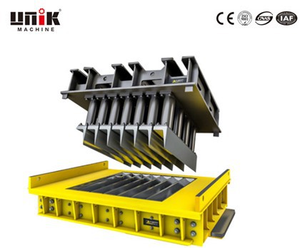 Curb cetakan baja batu