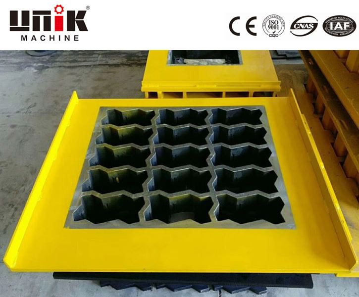 Cetakan Blok yang Saling Bertautan