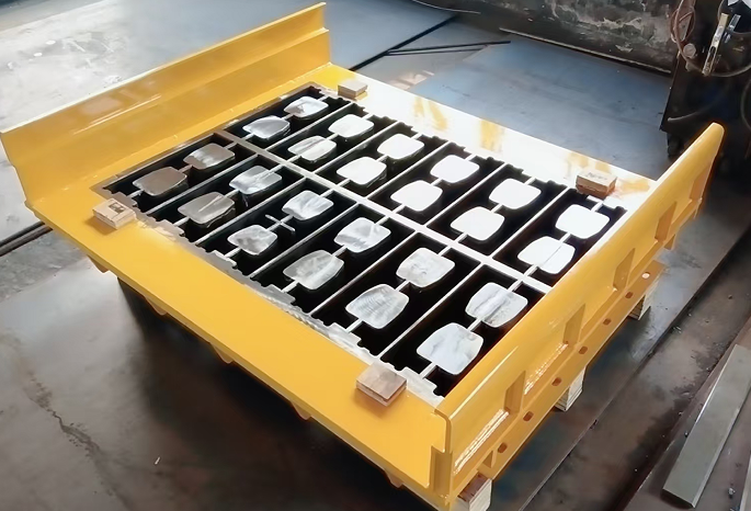 Hollow block mould Hollow block mould