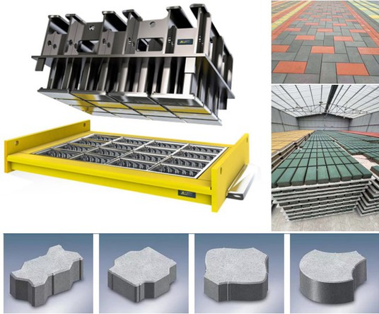 Concrete paver block mould Concrete paver block mould